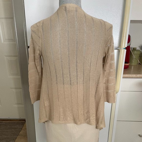 Jana 3/4 Sleeve Long Sweater Size Small - Picture 3 of 6